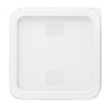 HY416 - Hygiplas Square Food Storage Container Lid White Small