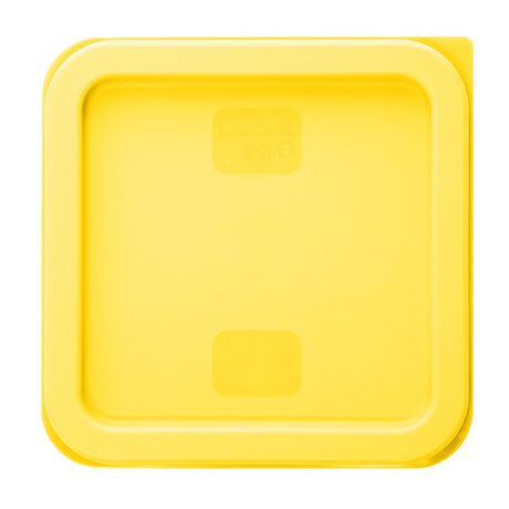 HY419 - Hygiplas Square Food Storage Container Lid Yellow Small