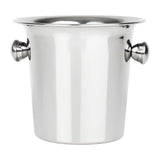 HY516 - Olympia Mini Fluted Ice Bucket Stainless Steel