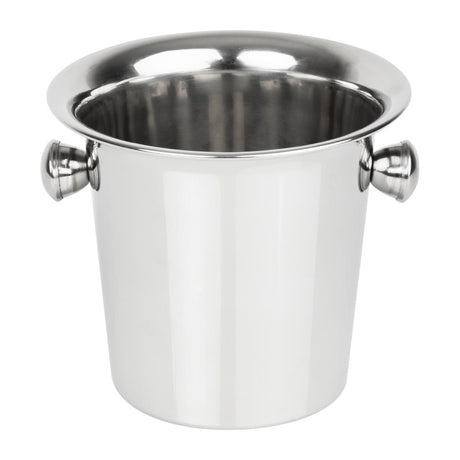 HY516 - Olympia Mini Fluted Ice Bucket Stainless Steel