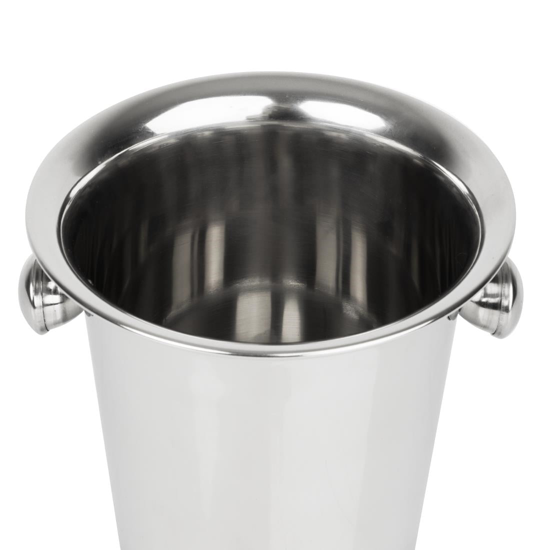 HY516 - Olympia Mini Fluted Ice Bucket Stainless Steel