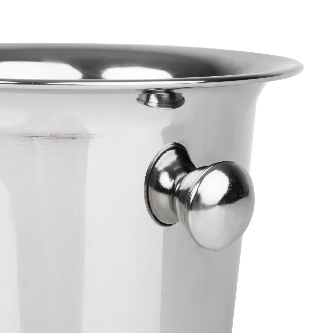 HY516 - Olympia Mini Fluted Ice Bucket Stainless Steel