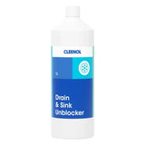 HY532 Cleenol Drain & Sink Unblocker 1Ltr (Pack of 6) - JD Catering Equipments Ltd