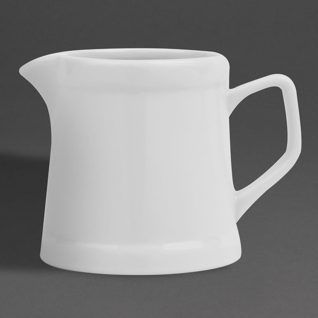 HY546 Olympia Whiteware Pier Jug - 200ml (Box 6)