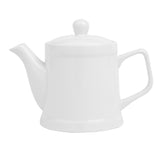 HY548 Olympia Whiteware Pier Teapot - 500ml (Box 2)