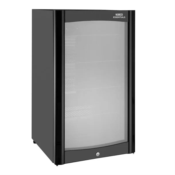 HY599 Nisbets Essentials Single Door Back Bar Cooler 98Ltr