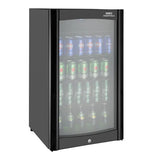 HY599 Nisbets Essentials Single Door Back Bar Cooler 98Ltr