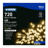 HY744 Status Ludvika 720 Warm White LED Indoor/Outdoor String Lights