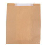 HY777 Fiesta Compostable Bread Bag with Glassine Window – 266x215x88mm (Pack 1000)