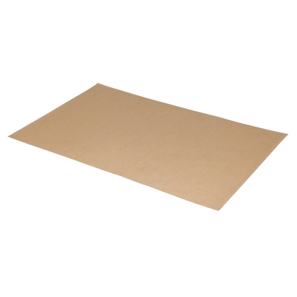 HY784 Vogue 1/1 GN Liner Baking Paper - Kraft (pack 200)