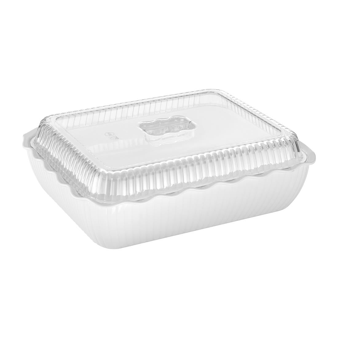 HY801 Olympia Kristallon Large Salad Crock - White