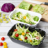 HY803 Olympia Kristallon Medium Salad Crock - Black