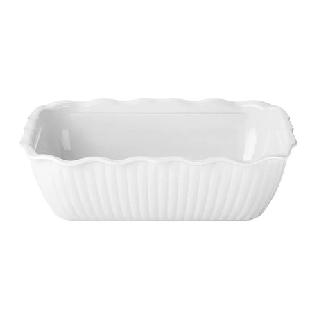 HY804 Olympia Kristallon Medium Salad Crock - White