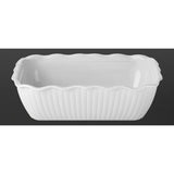 HY804 Olympia Kristallon Medium Salad Crock - White