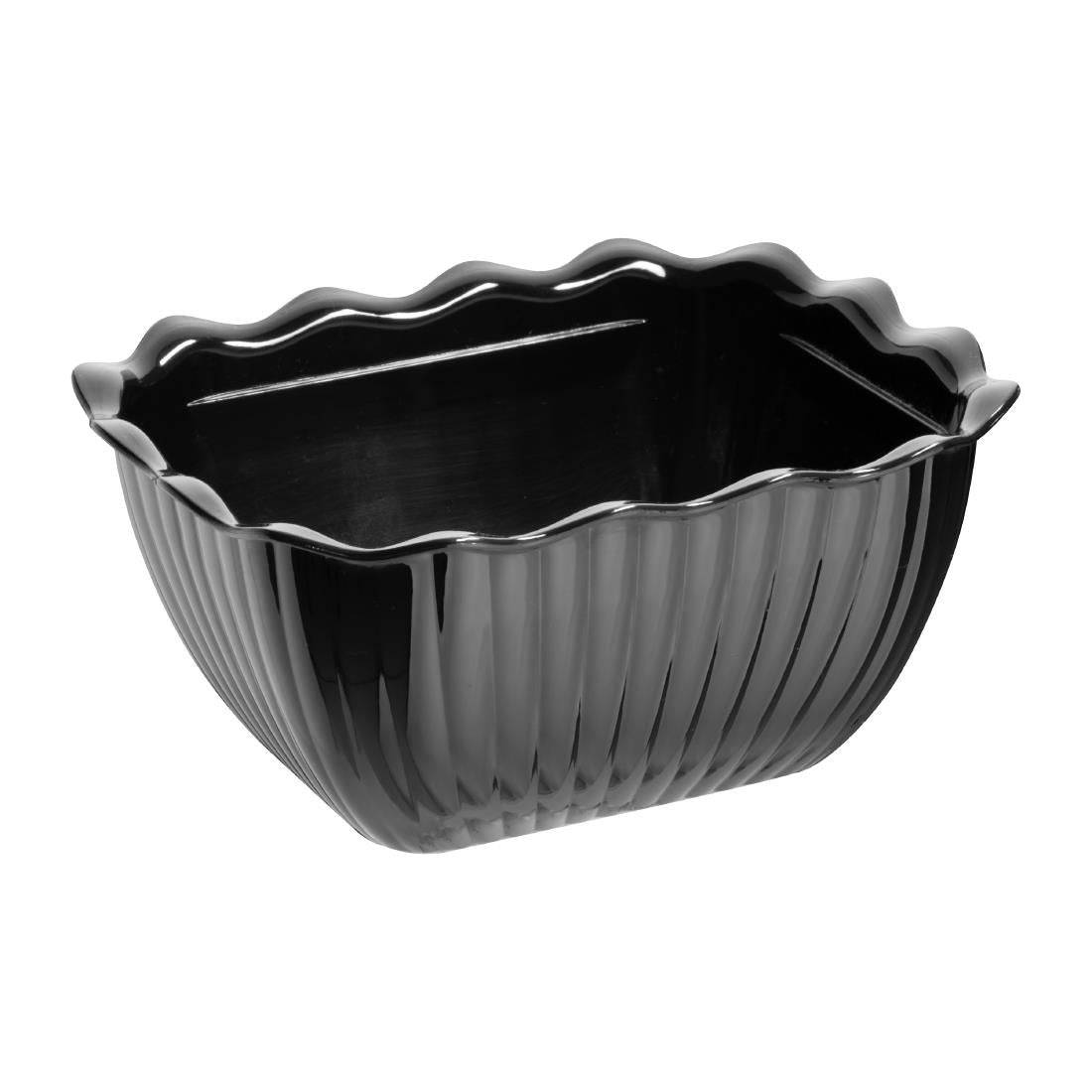 HY806 Olympia Kristallon Small Salad Crock - Black