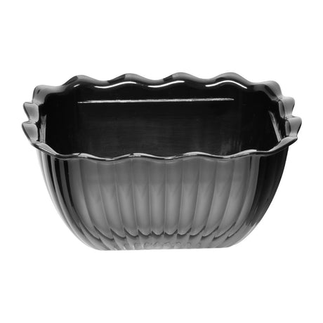 HY806 Olympia Kristallon Small Salad Crock - Black