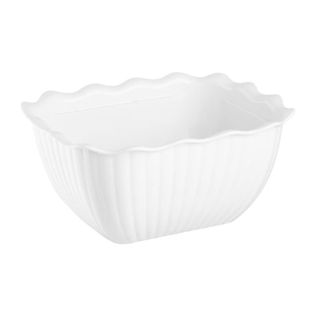HY807 Olympia Kristallon Small Salad Crock - White