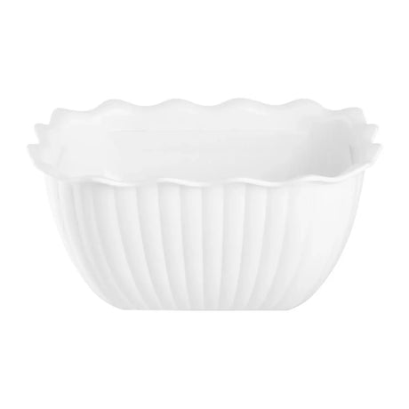 HY807 Olympia Kristallon Small Salad Crock - White
