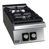 Fagor 900 Series 2 Burner Countertop Gas Hob 13.25kW