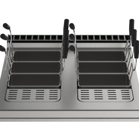 Fagor 900 Series Freestanding Double Well Electric Pasta Cooker CP-E910