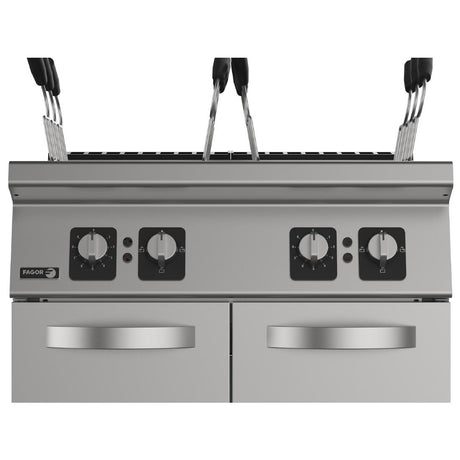 Fagor 900 Series Freestanding Double Well Electric Pasta Cooker CP-E910