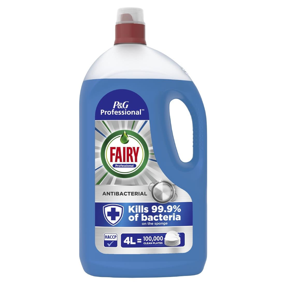 HY899 Fairy Professional Super Concentrated Washing Up Liquid Antibacterial 4Ltr (Pack of 2)