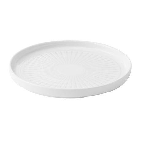 HY908 Churchill Era Grey Walled Plates 210mm (Pack of 6)