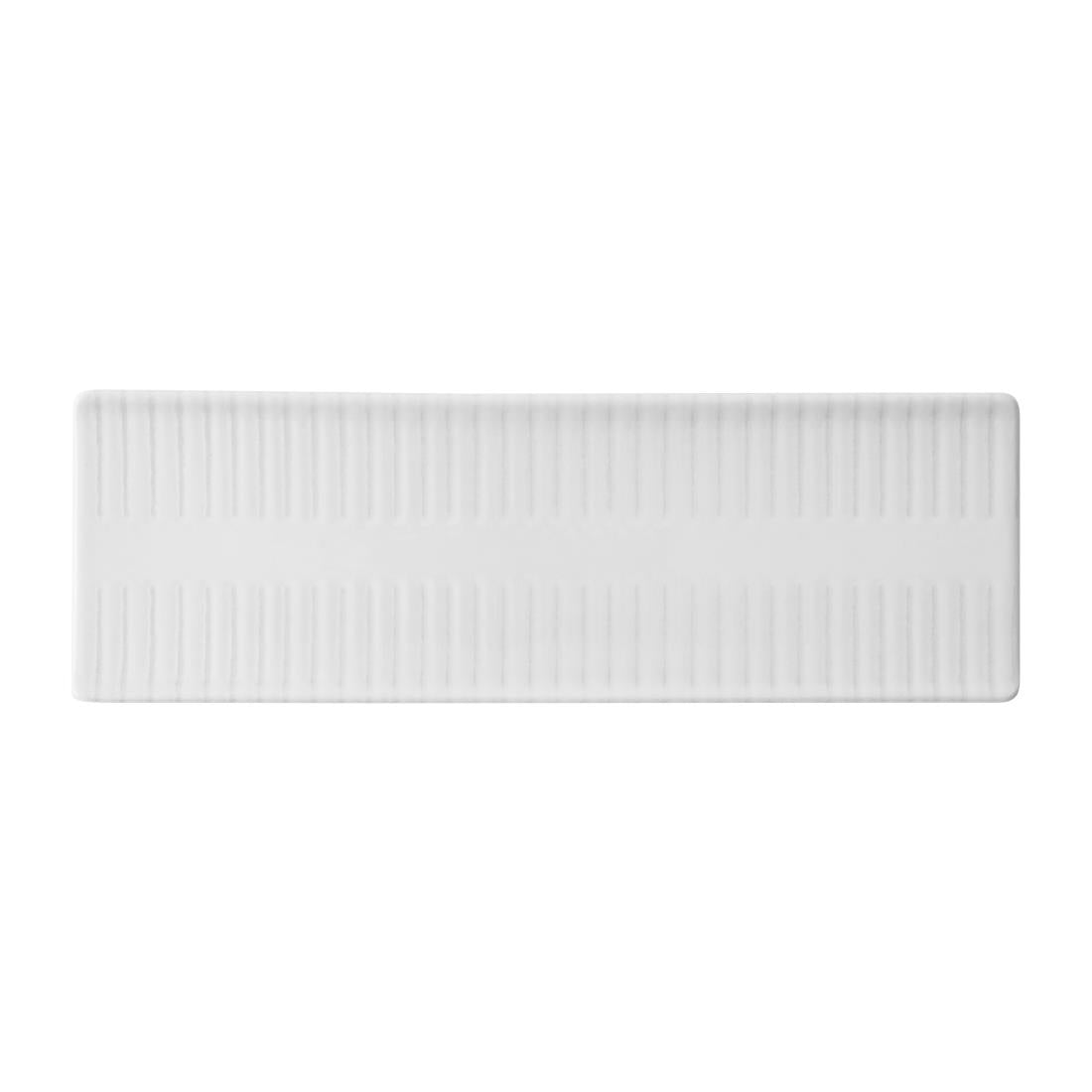 HY917 Churchill Era Grey Oblong Plates 330x110mm (Pack of 6)