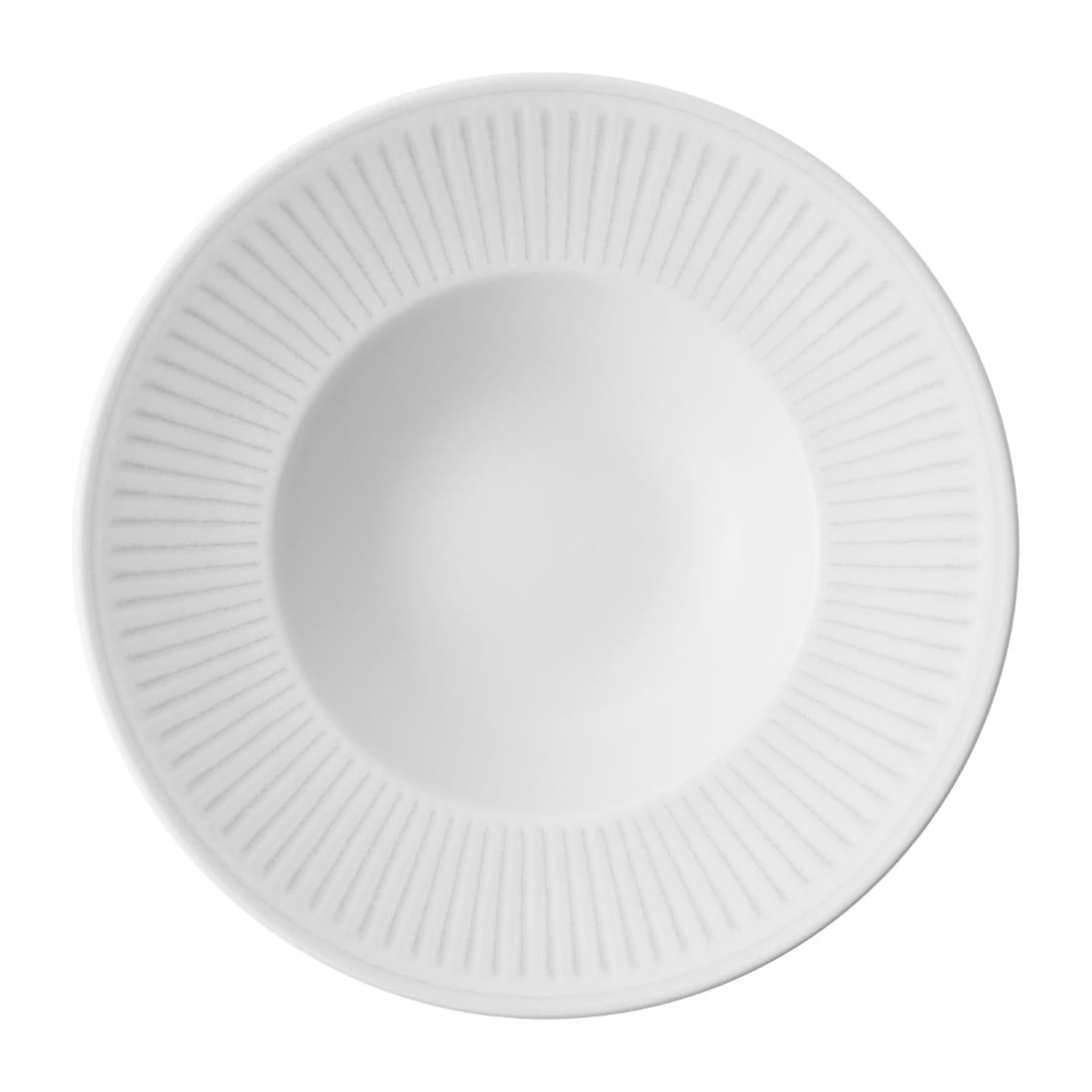 HY924 Churchill Era Grey Profile Medium Wide Rim Bowls 238mm (Pack of 12)