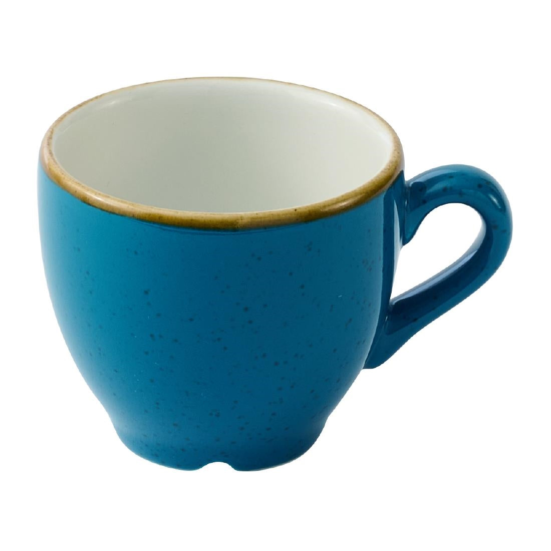 HY935 Churchill Stonecast Java Blue Cafe Espresso Cups 103ml (Pack of 12)
