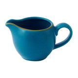 HY940 Churchill Stonecast Java Blue Profile Jugs 118ml (Pack of 4) - JD Catering Equipments Ltd