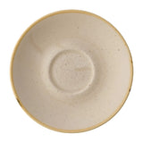 HY946 Churchill Stonecast Nutmeg Cream Cafe Cappuccino Saucers 158mm (Pack of 12) - JD Catering Equipments Ltd
