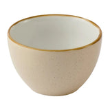 HY952 Churchill Stonecast Nutmeg Cream Profile Sugar Bowls 236ml (Pack of 12) - JD Catering Equipments Ltd