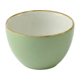 HY962 Churchill Stonecast Sage Green Profile Sugar Bowls 236ml (Pack of 12) - JD Catering Equipments Ltd