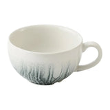HY964 Churchill China Tide Black Cafe Cappuccino Cups 236ml (Pack of 12) - JD Catering Equipments Ltd
