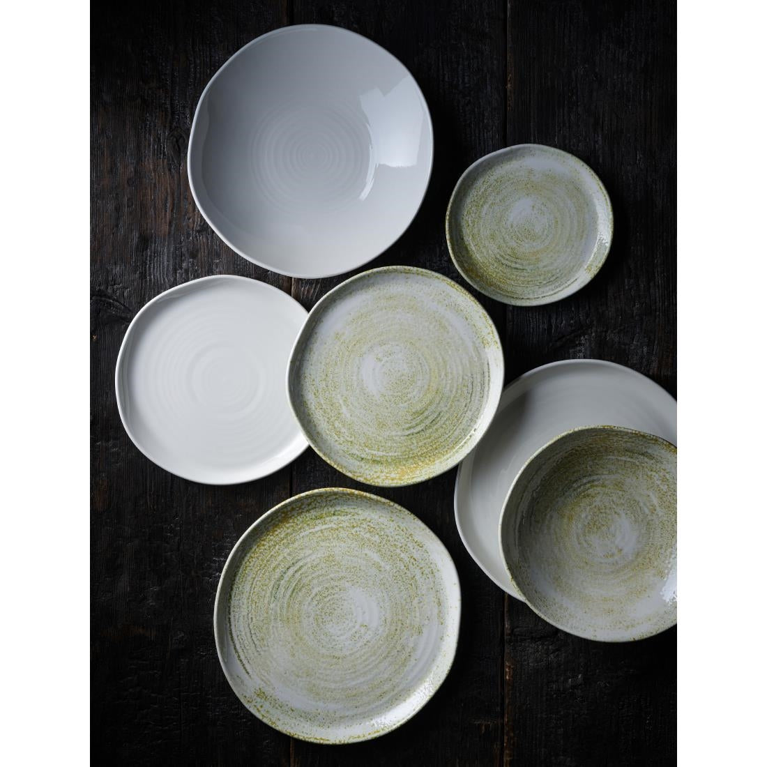 Churchill Envisage White Natural Plates 220mm (6 Pack)