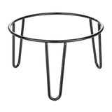 HY983 Olympia Non-Slip Riser Round Black Wire 210x120mm