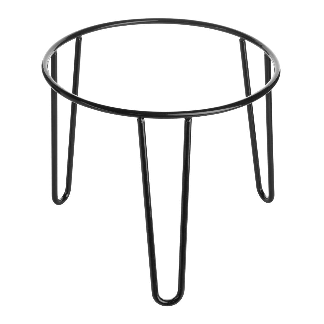 HY984 Olympia Non-Slip Riser Round Black Wire 210x180mm