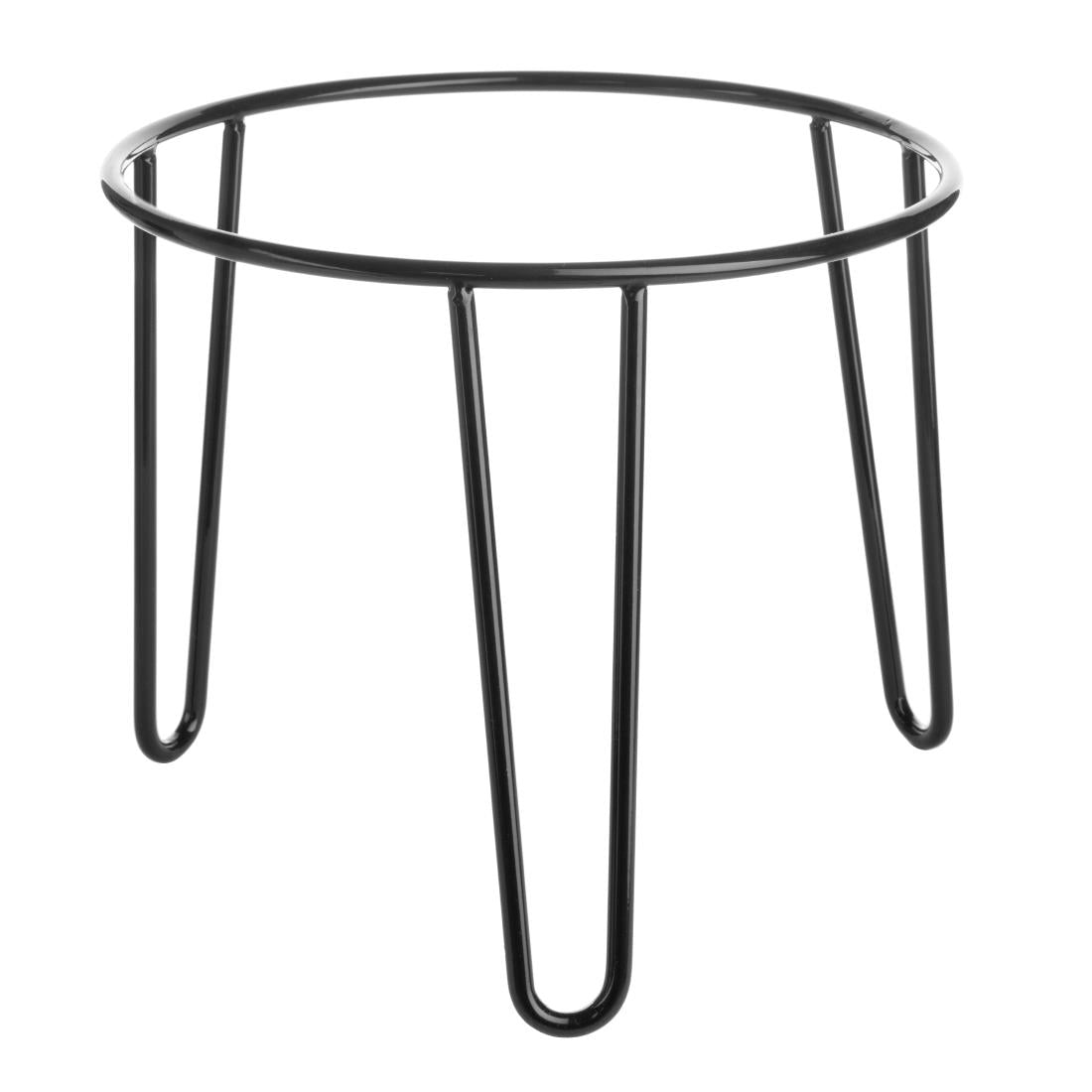 HY984 Olympia Non-Slip Riser Round Black Wire 210x180mm
