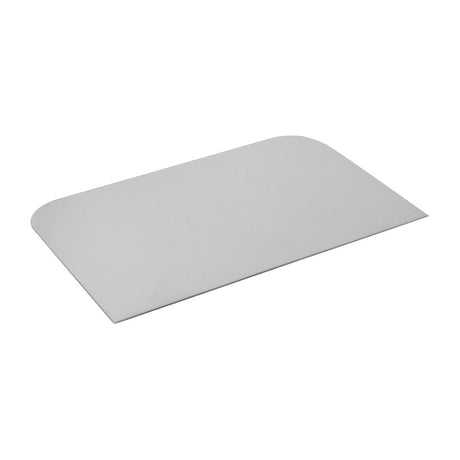 HZ039 - PME Side Scraper Stainless Steel Plain 126x88mm