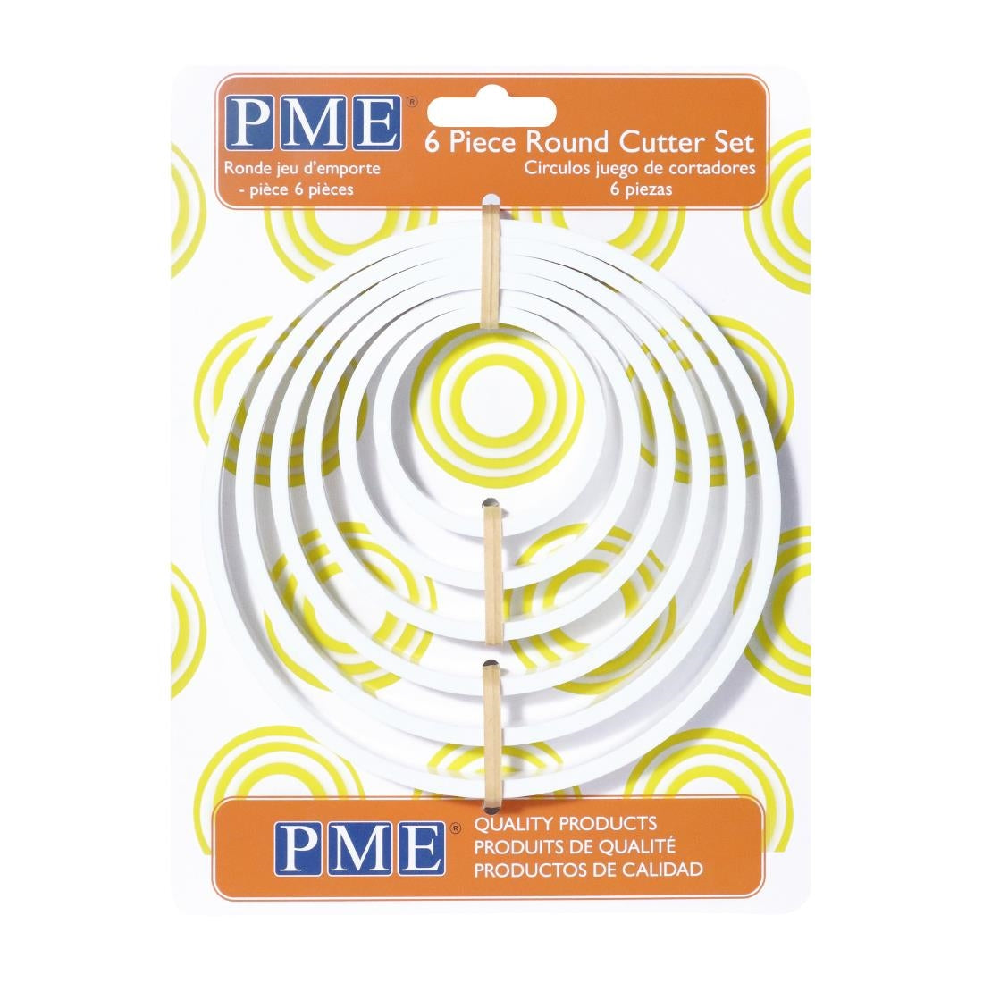 HZ046 - PME Classic Round Cutter (Pack 6)