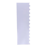 HZ050 - PME Side Scraper Patterned Acrylic Scallop 255mm