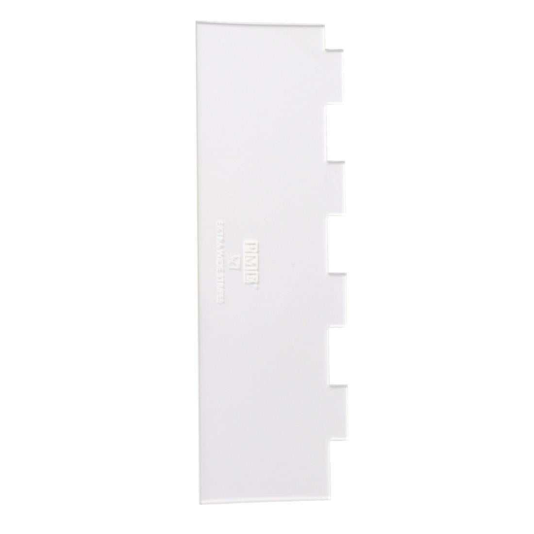 HZ051 - PME Side Scrapers Patterned Acrylic Extra Wide Stripes 255mm