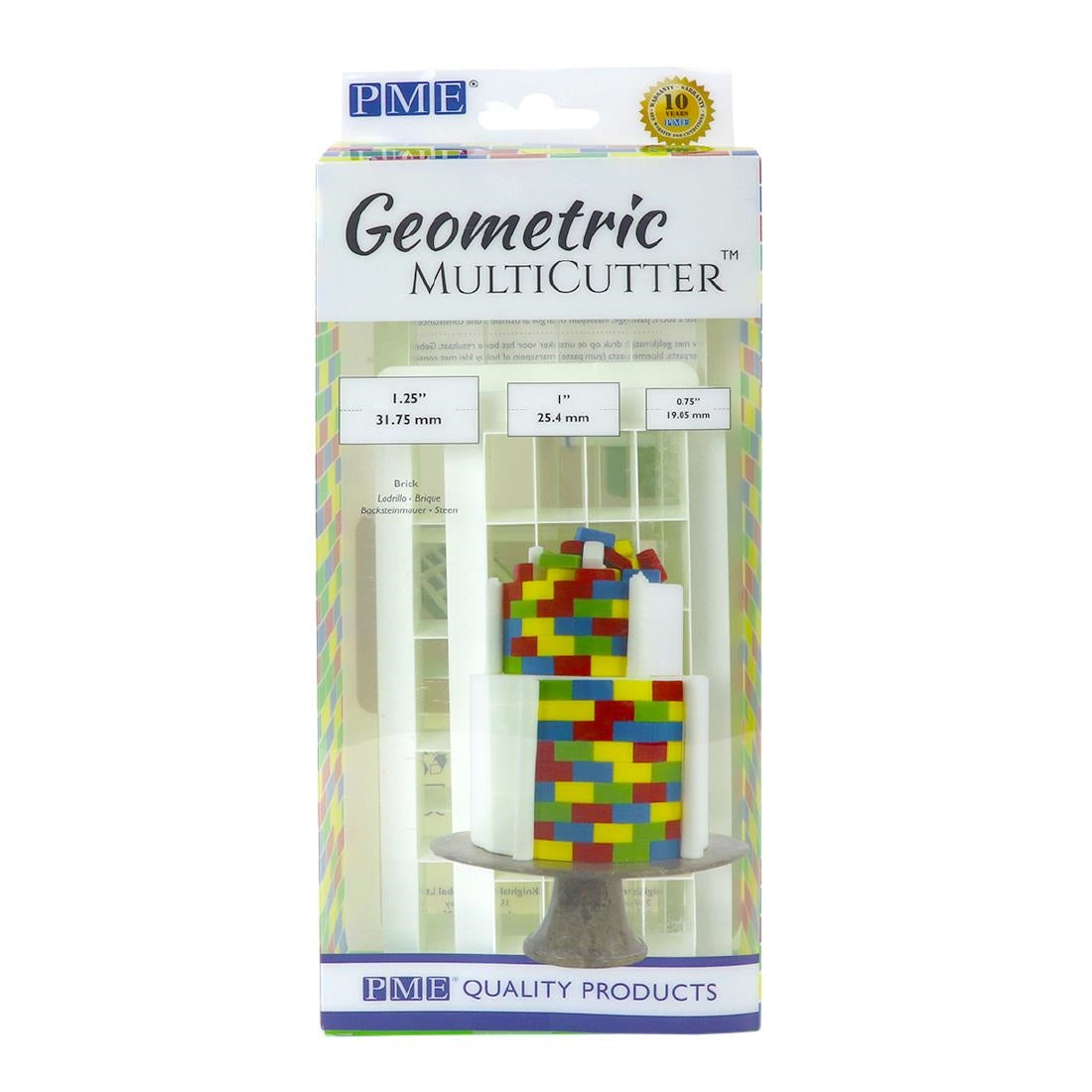 HZ052 - PME Geometric MultiCutter Brick (Pack 3)