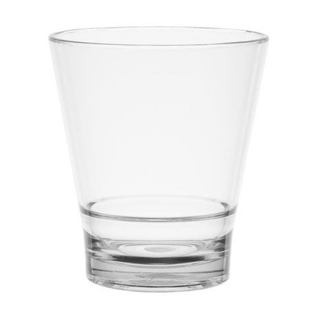HZ082 Olympia Kristallon Polycarbonate Stacking Tumblers - Clear 350ml (6 Pack)