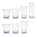 HZ084 Olympia Kristallon Polycarbonate Stacking Hi Ball Tumblers 420ml (6 Pack)