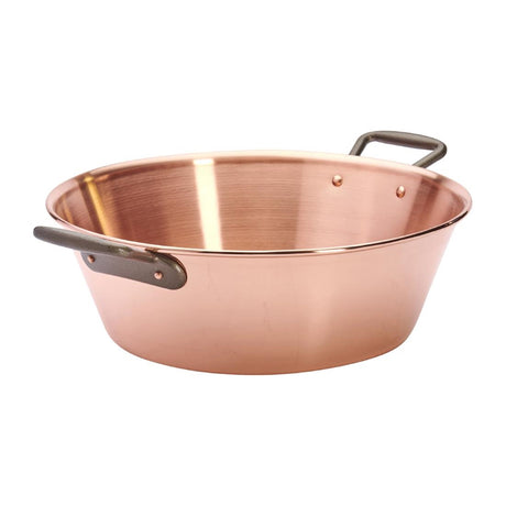 HZ138 De Buyer Copper Conical Jam Pan 380mm