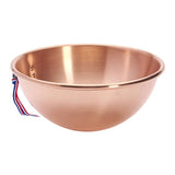 HZ140 De Buyer Copper Egg Whites Bowl with Cast Iron Ring Handle 200mm