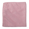 HZ150 Rubbermaid Economy Microfibre Cloth Pink 400x400mm (Pack of 12)