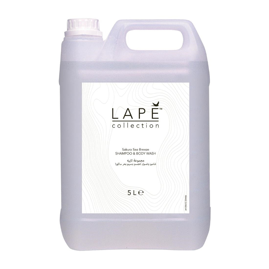 HZ165 Lapé Earth Shampoo and Body Wash 5Ltr Refill